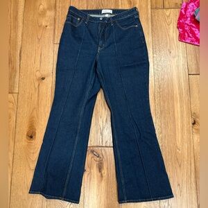 Abercrombie & Fitch Dark Blue Flare Jeans